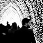 My buddy Sean walks through the art installation Cathedral Of Light at Vivid Festival 2016 | Foraggio Photographic