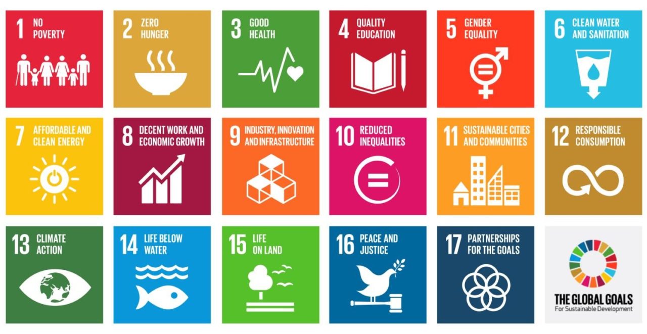 The Global Goals for sustainable development.