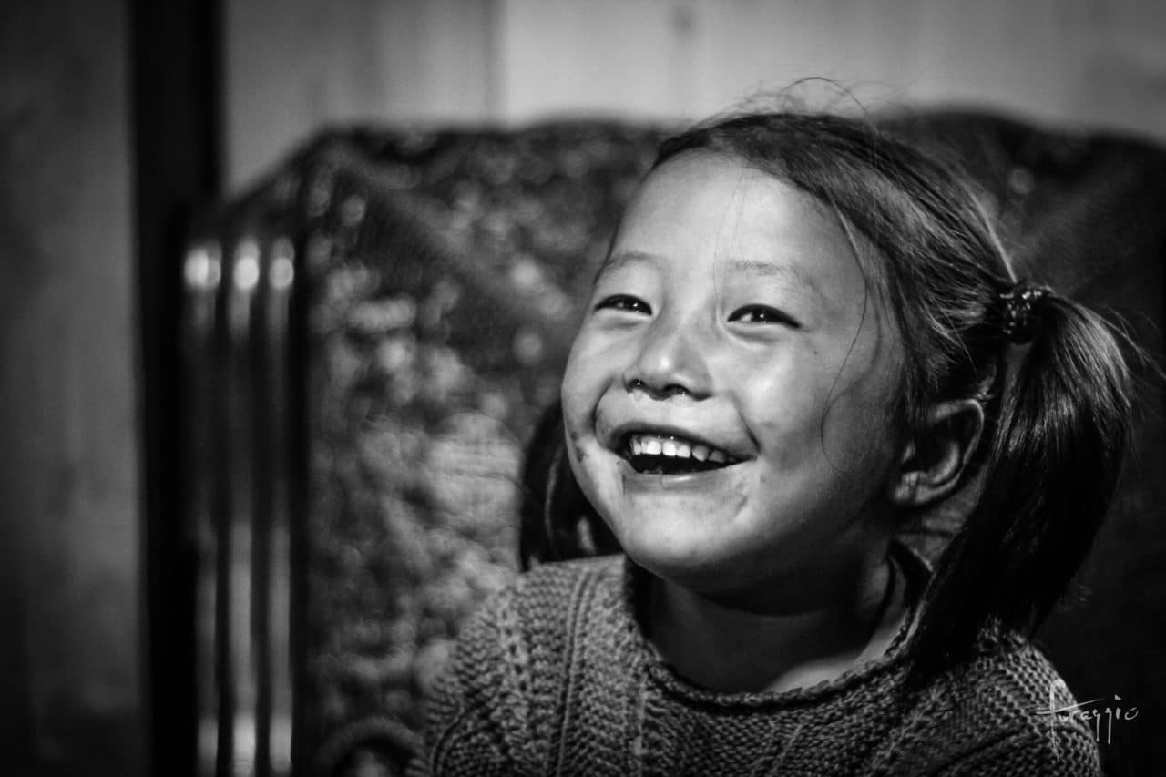 Tibetan girl | Foraggio Photographic
