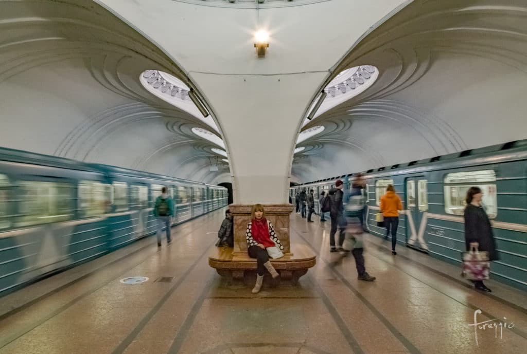 Sokol Station | Moscow Metro | Russia